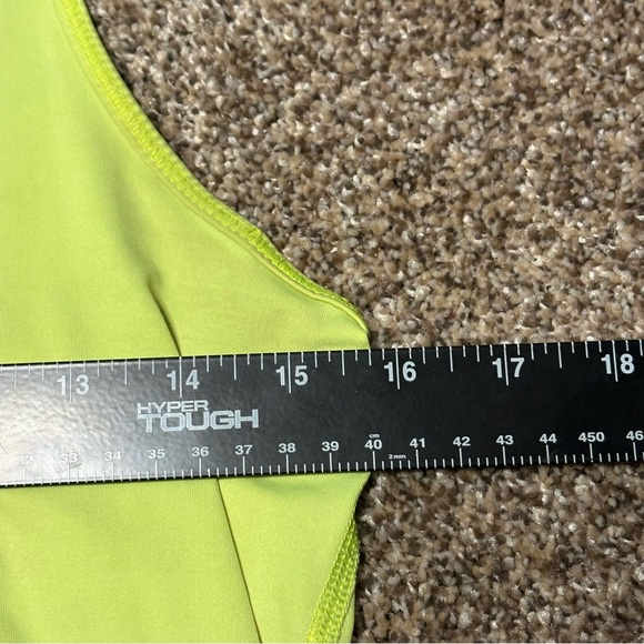 Nike Women's Bright Lime Tank Top - Picture 5 of 9